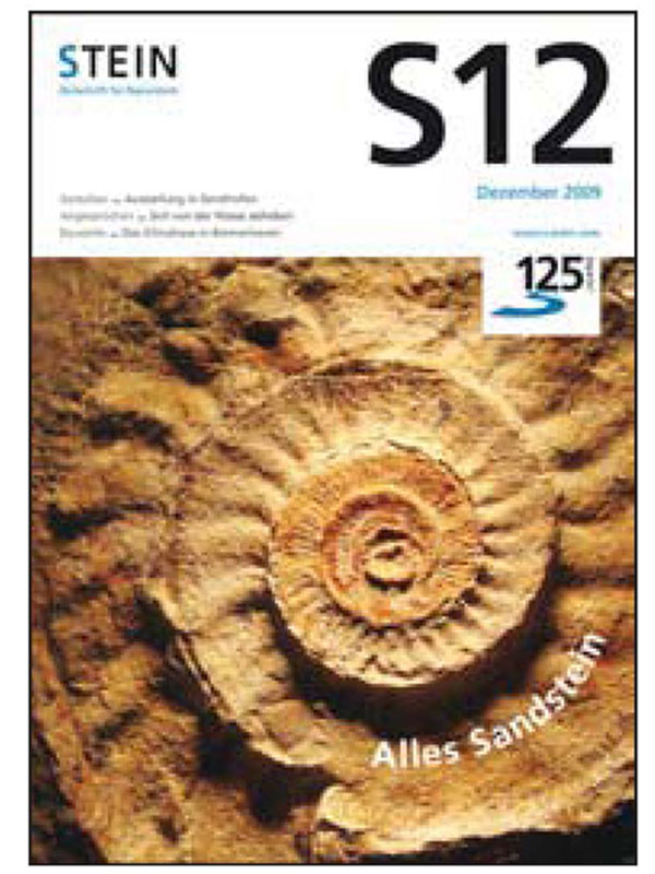 Stein S12 Artikel Ruhrsandstein 12 2009