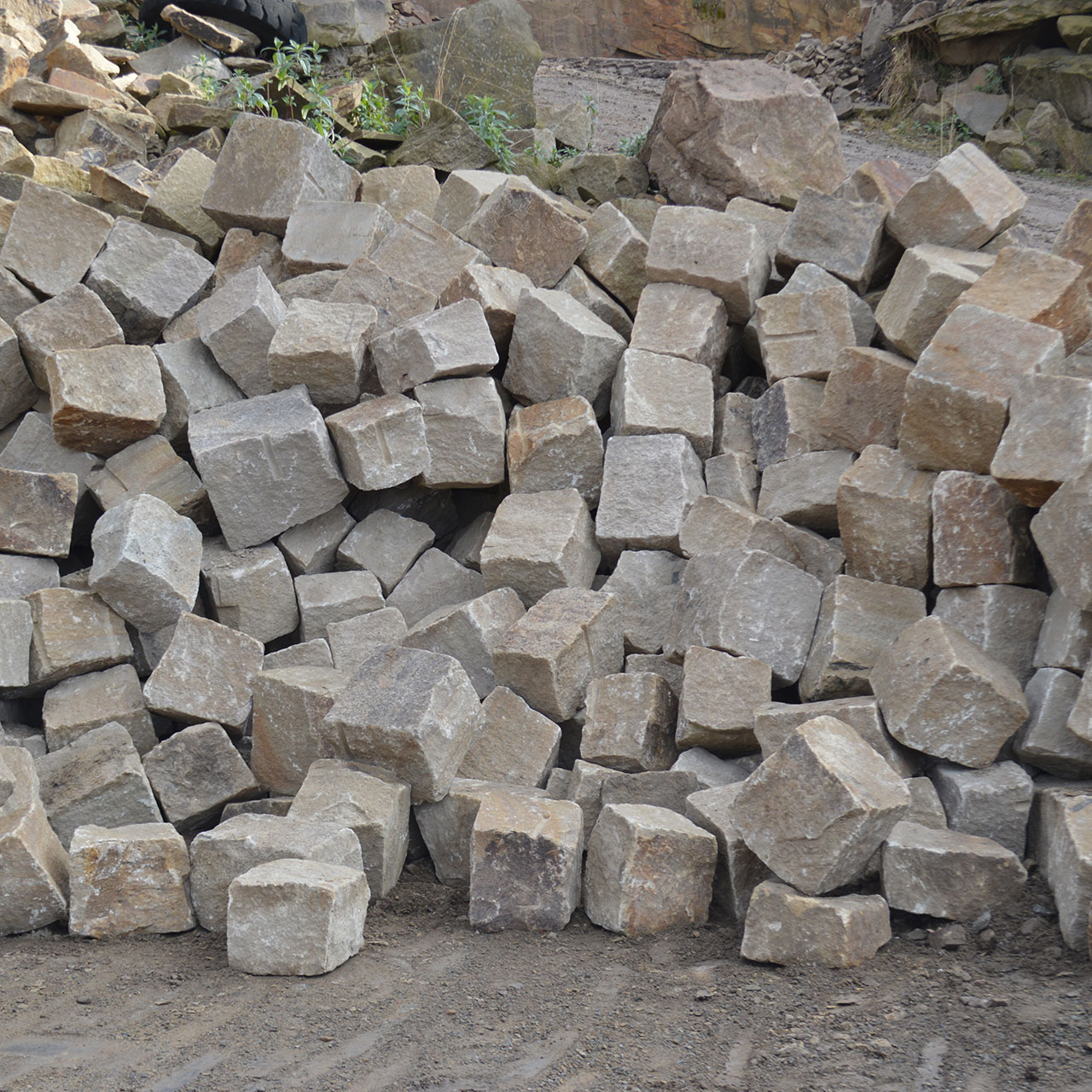 Mauersteine - Böschung - Trockenmauersteine 9 Mauersteine VI